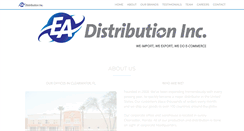 Desktop Screenshot of eadistribution.com